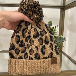 Cheetah Print beanie